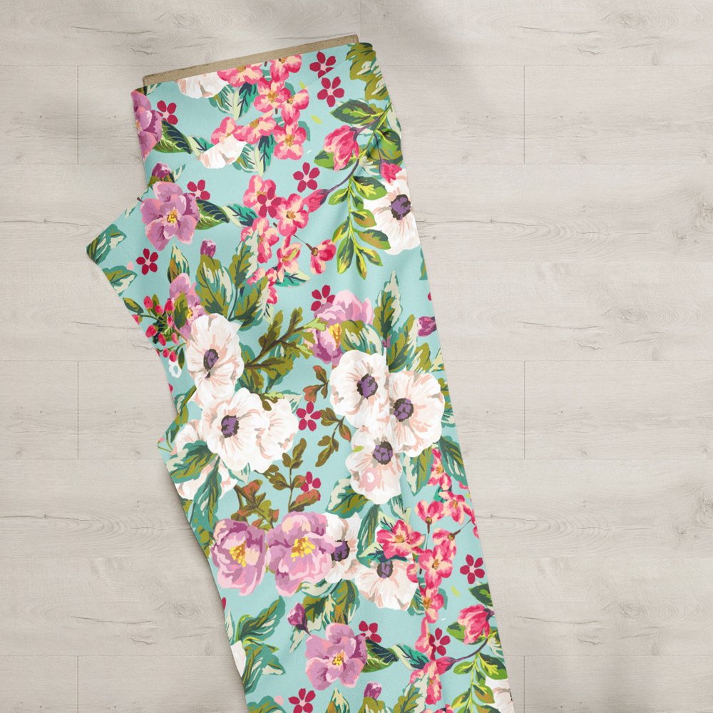 David Textiles, Inc. 44" 100 Cotton Prima Meadow Sewing & Craft Fabric