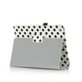 thumbnail image 7 of iPad Mini Case (Polka Dot White) - Slim Fit Synthetic Leather Folio Case Stand with Smart Cover Auto Sleep & Wake Feature and Stylus Holder for Apple iPad Mini 3 & iPad Mini 2, 7 of 7