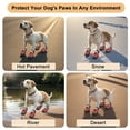 thumbnail image 7 of Unique Bargains 4pcs Dog Shoes Breathable Dog Shoes Dog Boots Paw Protectors Red Size 7 Width 2.55", 7 of 7