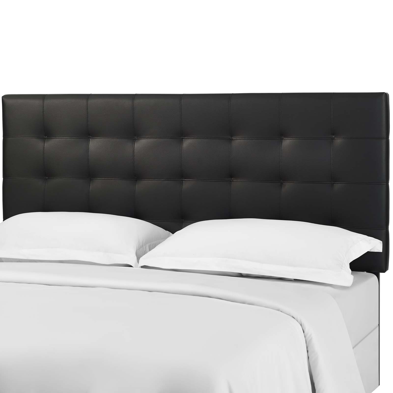 Contemporary Modern Urban Designer Bedroom King Size Tufted Headboard