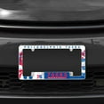thumbnail image 3 of Philadelphia Basketball 76er's (Set of 2) Chrome Metal License Plate Frames with Bold Full Frame Design, 3 of 6