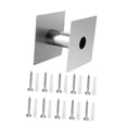 thumbnail image 3 of Manguito de pared para calentador Manguito de pared para ventilación Manguito de pared de acero inoxidable Accesorios para calentadores para casas,, 3 of 8