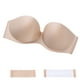 thumbnail image 4 of Sujetador sin Tirantes Antideslizante Invisible Sujetador Sin Costuras Sexy Push Up Ropa Interior para Vestido de Novia, Beige, A Inevent AP001173-05B, 4 of 7