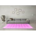 thumbnail image 3 of Ahgly Company Indoor Rectangle Abstract Pink Modern Area Rugs, 6' x 9', 3 of 4
