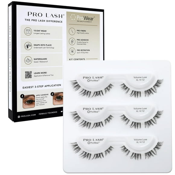 Eyelash Clusters Pro Lash ProWear Volume Luxe XL n.º 12