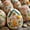 3PCS-MIX, variant on Vorkoi Patchwork Felt Egg House DIY Kit, Patchwork Felt DIY Bunny House Craft Kit, Handmade Embroidered Easter Eggs for Ornaments Gift