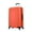 Orange, variant on InUSA Royal 28" Hardside Lightweight Luggage with Spinner Wheels, Handle, and Trolley, Black