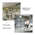 thumbnail image 4 of Kurgo Auto Zipline for Dogs, Adjustable Dog Safety Belt Leash, Pet Seat Belt Tether, Reduce Distracted Driving, Includes Dog Leash & Carabiner Clips, 6 feet, 4 of 9