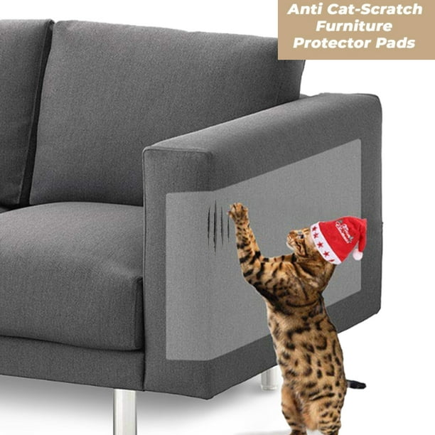 4pcs 30 X 45cm Furniture Protectors From Cats Cat Repellent For Sofa Scratching Couch Protector Scratch Pad Scratcher Training Tape Com 45cm Furniture Protectors From Cats, Furniture Protector Pads For Cats