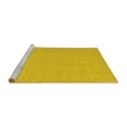 thumbnail image 2 of Ahgly Company Machine Washable Indoor Rectangle Solid Yellow Modern Area Rugs, 8' x 10', 2 of 4