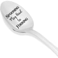 thumbnail image 5 of Engraved Spoons - Couple Gift | Spooning Leads To Forking Gift for Men Women | Romantic Wedding Gift from Wife to Husband | Valentine Gift for Boyfriend Girlfriend - 7 Inch Stainless Steel Spoon, 5 of 5
