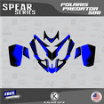 thumbnail image 2 of Kalair GFX Graphics Kit for Polaris ATV PREDATOR 500 (2002-2011) Spear Series, 2 of 5