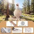 thumbnail image 4 of Pop Up Bubble Tent, 10 x 10 Ft Weather Pod with 2 Roll-Up Doors, Carrying Bag, 8-10 Person Igloo Tent Dome for Camping Backyard Beach Parks Winter Activities Outdoor Events, 4 of 9