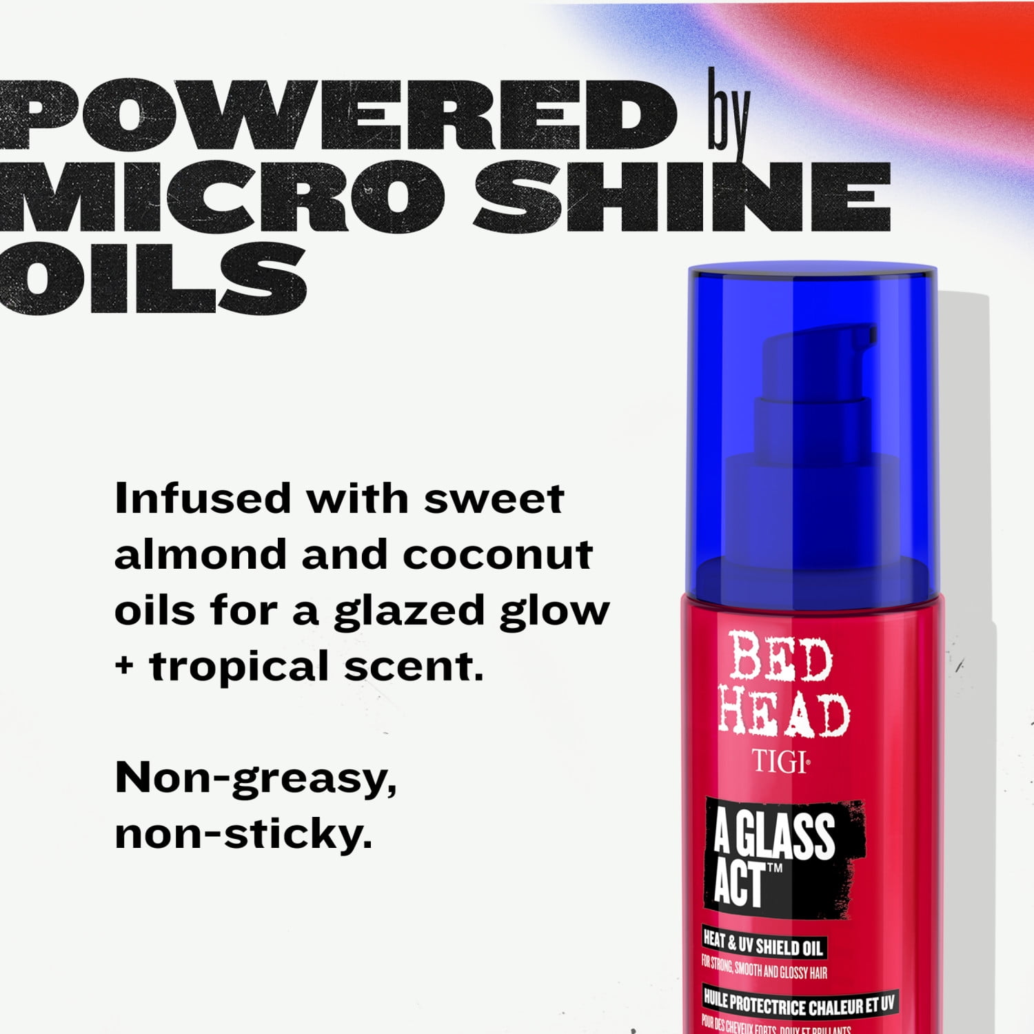 Bed Head by TIGI A Glass Act Heat Oil, 3.62 oz