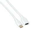 thumbnail image 2 of onn. USB-C Extension Cable, White, 6', 2 of 9
