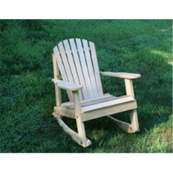 Creekvine Designs WRFKEYRCVD Cedar American Forest Adirondack Rocker