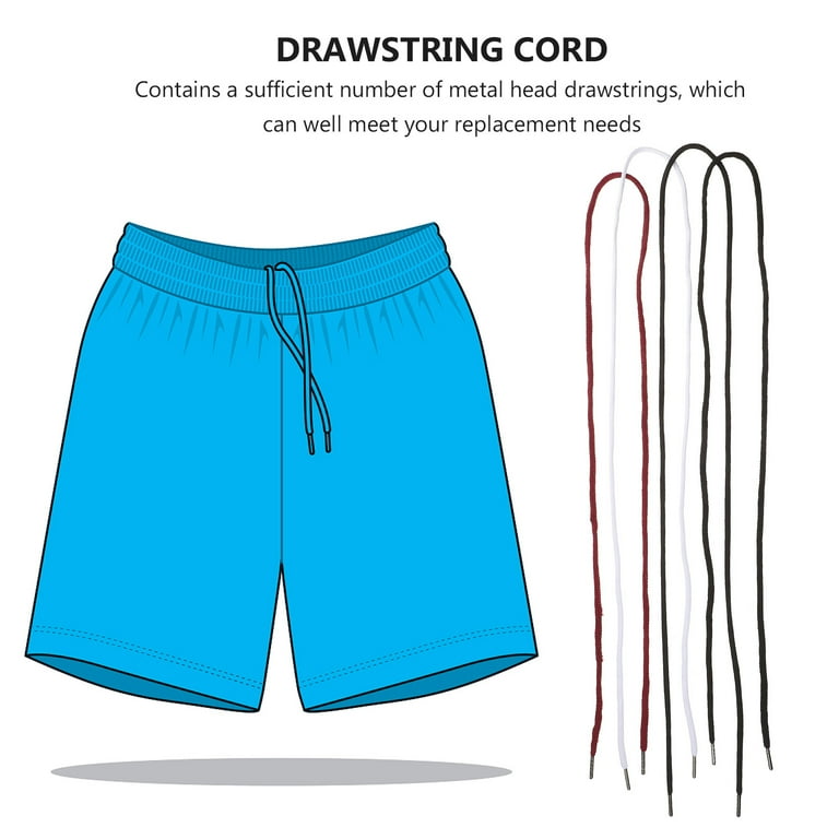 48 Pcs Sweatpants Replacement Drawstring Rope Hoodie String Rope