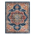 thumbnail image 3 of Unique Loom Utopia Collection Area Rug - Helios (10' x 13' Rectangle Dark Blue/Beige), 3 of 7