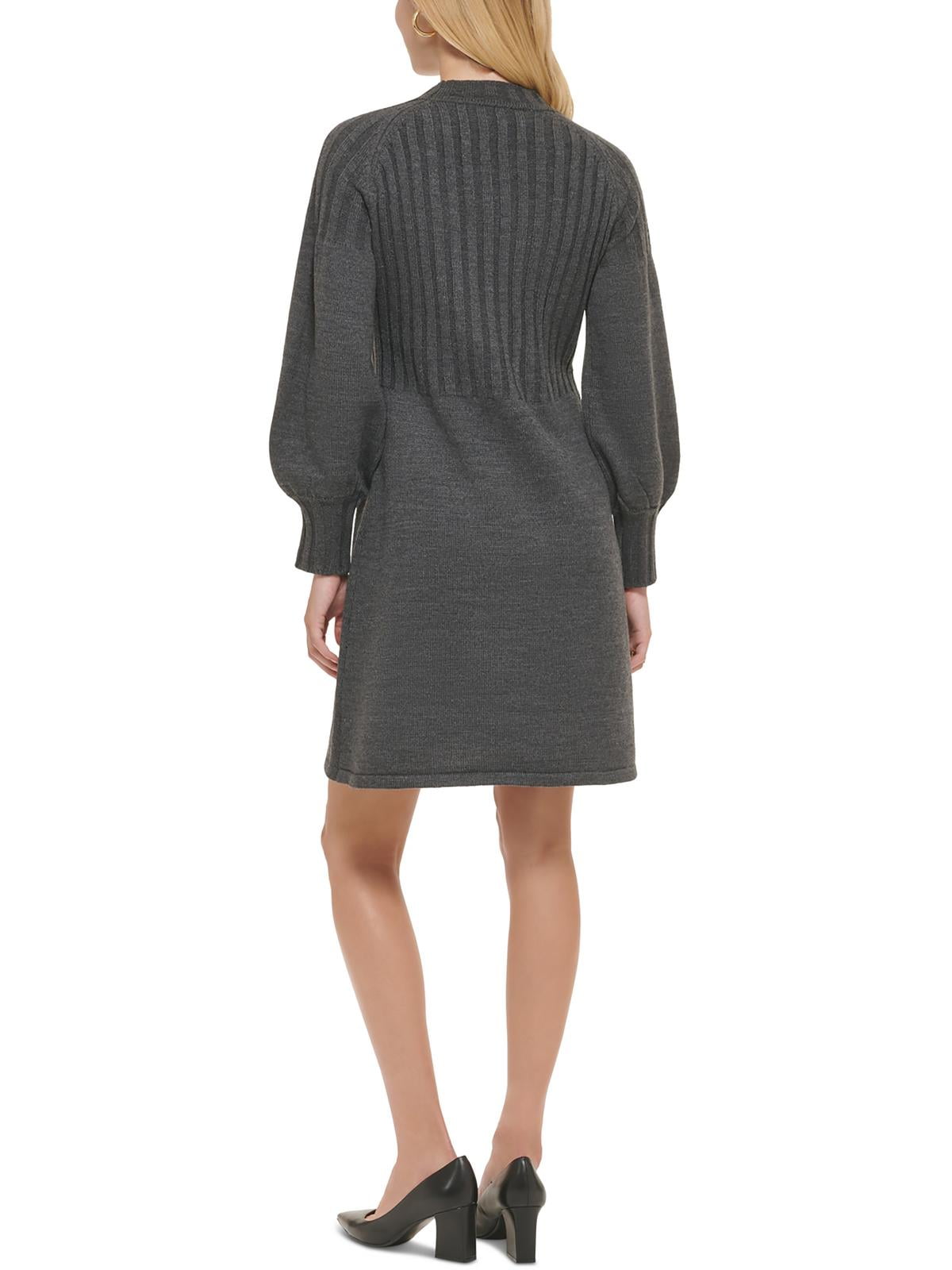 Calvin Klein Womens Knit Midi Sweaterdress | Jerseykleider