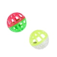 thumbnail image 4 of Juego de 28 juguetes para gatos de interior, túnel interactivo, hierba gatera, pez, ratón, varita de juguete, pelotas variadas, cascabeles y plumas., 4 of 5