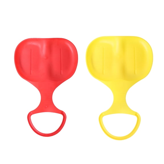 SOPOTUTU Red Plastic Ski Board with Easy Storage Ski Accessories for Winter Sports and Outdoor Activities