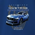 thumbnail image 3 of Wild Bobby 2025 Ford Mustang Dark Horse 500 HP 5.0L Women Graphic Long Sleeve Tee, 3 of 5
