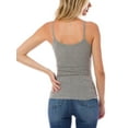 thumbnail image 5 of MixMatchy Women's Solid Sleeveless Rib Knit Scoop Neck Stretch Tank Top, 5 of 5