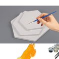 thumbnail image 2 of Set de lienzos para pintar QUIENKITCH Hexagon 20x20-30x30 cm, 6 unidades, 2 of 8