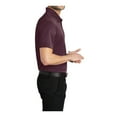 thumbnail image 3 of Mafoose Men's Moisture-Wicking Silk Touch Performance Short Sleeve Polo Shirt Maroon L, 3 of 4