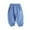 Blue, variant on Odeerbi 1-6 Years Toddler Boys Girls Cotton Linen Bloomers Summer Jogger Pants Cute Full Length Lantern Pants Haren Pants