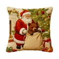 thumbnail image 2 of Christmas Decoration Festive Ambiance Gifts Christmas Printed Pillow Covers Home Pillowcases, 2 of 6