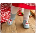 thumbnail image 2 of Fshinging Toddler Rubber Sole Anti- Socks Shoes Christmas 3D Cartoon Prewalker Slippers Sneakers, 2 of 5