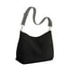 thumbnail image 2 of Bolso de hombro para mujer, tipo cartera, estilo hobo, para ir de compras al aire libre y viajar Negro, 2 of 8