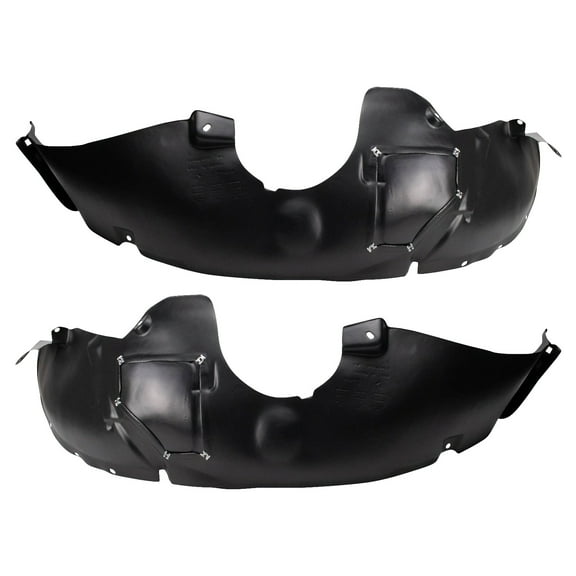 TRQ Inner Fender Liner Set Fits Select 2001-2005 Chrysler PT Cruiser CH1248119 CH1249119