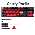 thumbnail image 1 of PBT decorativo 130 teclas Cherry para mecánico, fácil de instalar - japonés Hugo Teclas de teclado, 1 of 10