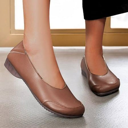 

Sanbonepd Casual Shoes Fashion Women S Casual Shoes Breathable Slip-On Outdoor Leisure Shoes