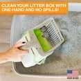 thumbnail image 5 of Neater Pets Neater Scooper Mess-Free Cat Litter Scoop with Waste Container - Includes 60 Count Refill of Bags, Tan, 5 of 11