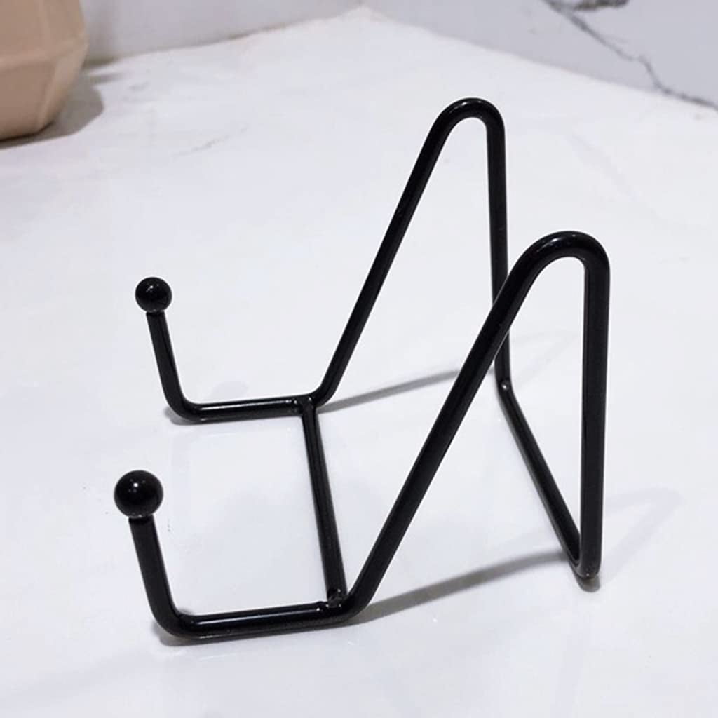 Exquisite Plate Stand For Display Metal Frame Holder Easel Plate Dish Display Stand For Home Kitchen Office