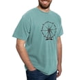 thumbnail image 4 of CafePress - Ferrous Ferris Wheel Men's Comfort Colors® T Shirt - Mens Comfort Colors Shirt, 4 of 5