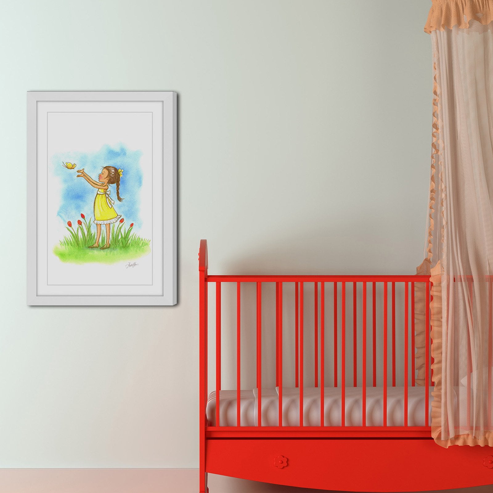 Marmont Hill "Sense of Wonder" by Phyllis Harris Framed Painting Print