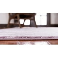 thumbnail image 5 of Unique Loom Indoor Round Traditional Vintage Area Rugs Purple/Off-White, 3' 3 x 3' 3 Round, 5 of 9