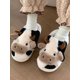 thumbnail image 1 of Women's Fashionable Cute Cartoon Cow Design Warm Indoor Slippers, 1 of 4