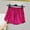 Hot Pink, variant on Royisotas Running Fitness Womens Shorts Plus Size Loose Cotton Casual Summer Dolphin Shorts Pocket Wide Leg Elastic High Waist Solid Color Shorts