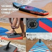 EGGORY Inflatable Stand up Paddle Board 11ft Fishing Paddle Board Wide Stable Design with Full SUP Accessories