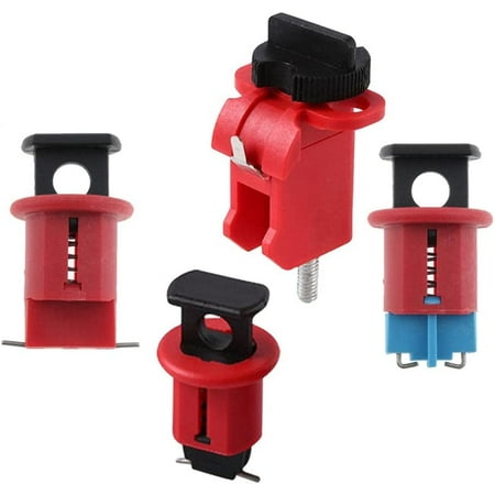 TILIYHELLO 4x DIY Miniature Circuit Breaker Interlock Safety Devices