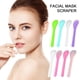 thumbnail image 4 of Espátulas cosméticas para maquillaje, cuchara raspadora de plástico para rostro, cuchara para hacer tú mismo, mascarilla, crema, agitador, herramientas para ojos, belleza facial, mezcla, R8M9, 4 of 6