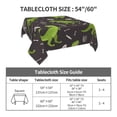 thumbnail image 7 of Wukai Dinosaur Skeleton Waterproof Tablecloth for Kitchen Dining, Fits Square Tables for 2-4 Seats -54"x54", 7 of 7