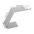 thumbnail image 2 of ETHZZLE Base de Chargement pour Montre Intelligente Plaquée Argent avec Bracelet Intégré Support de Rangement pour Usage de Bureau, 2 of 8