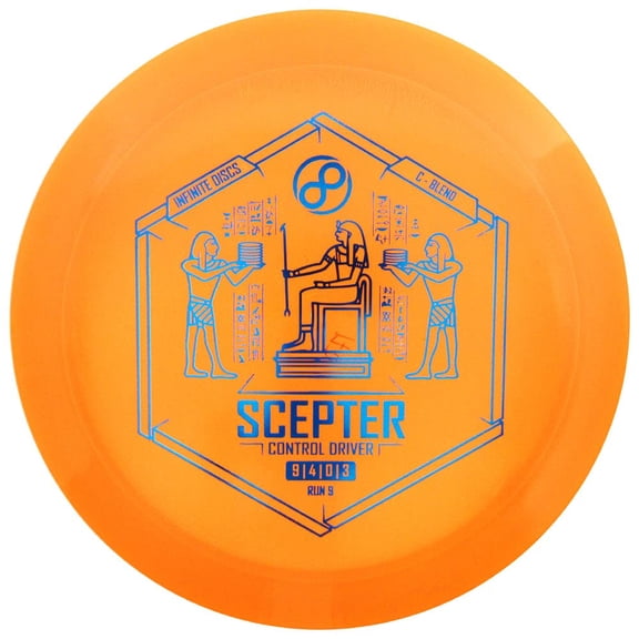 Infinite Discs C-Blend Scepter Fairway Driver Golf Disc | Colors Will Vary