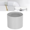 thumbnail image 2 of Yajisi Portable AC Exhaust Hose Coupler CW/CCW Thread, 150mm Universal, Leak‑Free, Scratch‑Resistant ABS, Left & Right Rotation, 2 of 9